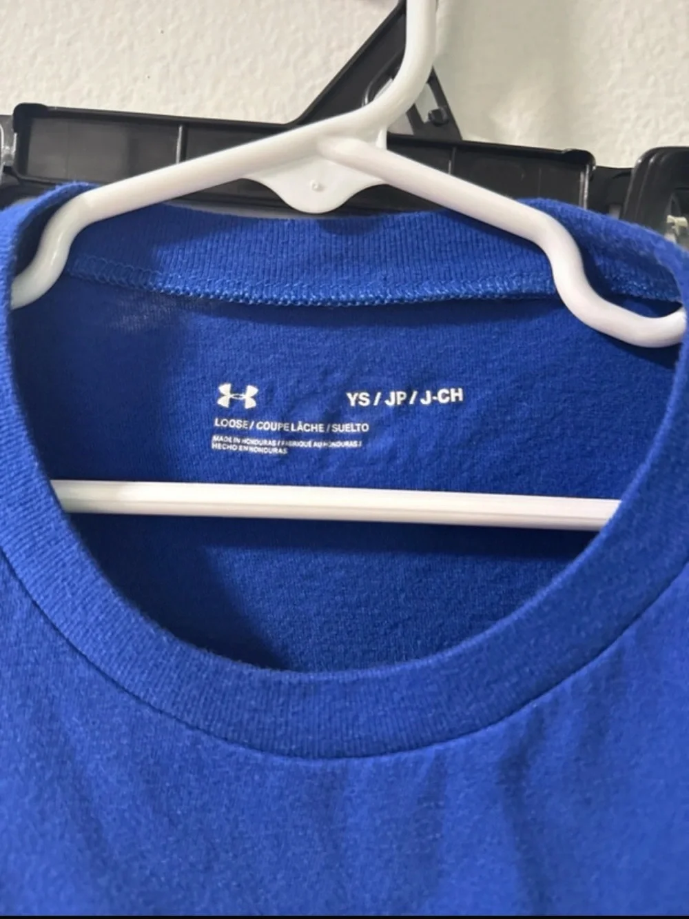 Under Armour Royal Blue Tee with Gradient Logo